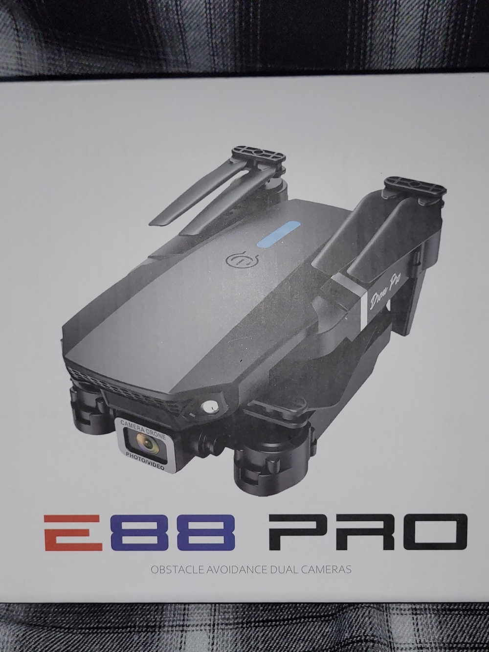 E88 PRO Foldable Drone - Black